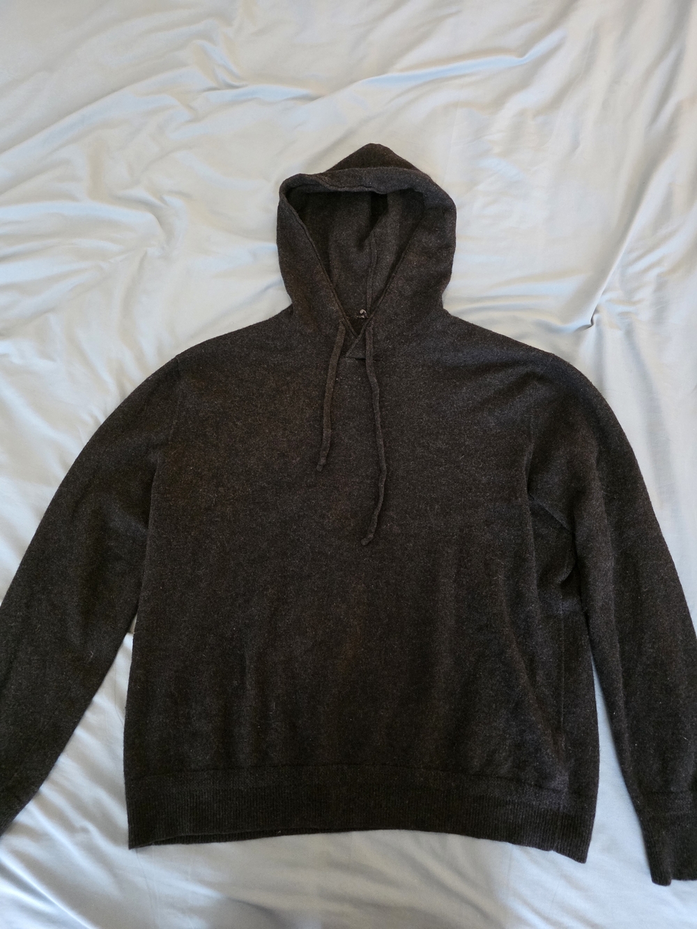 100% Cashmete Hooded Pullover Sweater